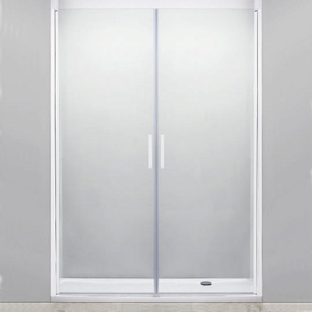 Душевая дверь в нишу Cezares RELAX-B-2-150-C-Bi стекло прозрачное