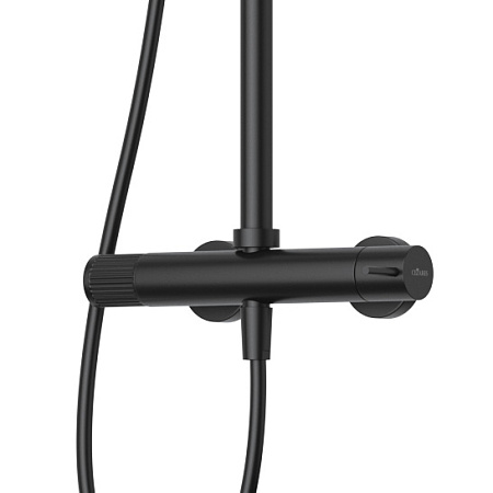 Душевая стойка Cezares Leaf LEAF-CDA-25-L-NOP черный матовый