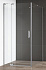 Перегородка душевая Cezares Slider 83.7 SLIDER-90-GL-FIX-GRIGIO-GM профиль оружейная сталь, стекло тонированное