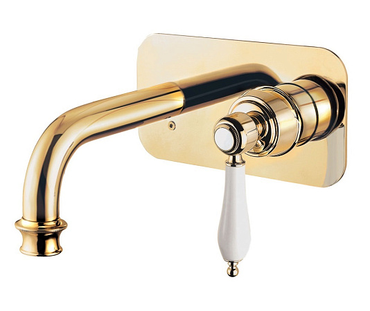 Смеситель для раковины Cezares Aphrodite APHRODITE-BLSM2-03/24-Bi золото