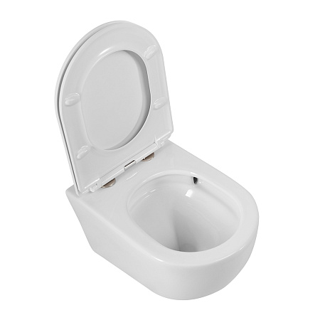 Подвесной унитаз Cezares Relax CZR-3806-53-TH-TOR/SC белый