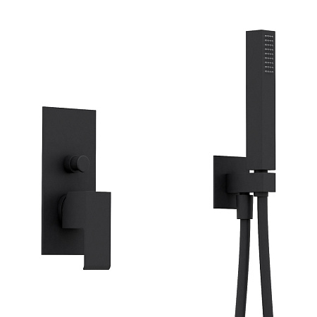 Душевая система Cezares Porta PORTA-DSIPQ-30-NOP черный матовый