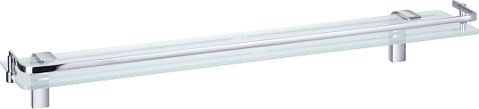 Полка стеклянная Cezares Ultima CZR-F-8929 хром