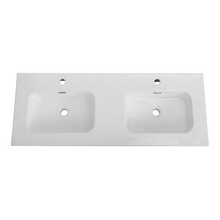 Накладная раковина Cezares Duet 121 CZR-8095-120-2 белый глянец